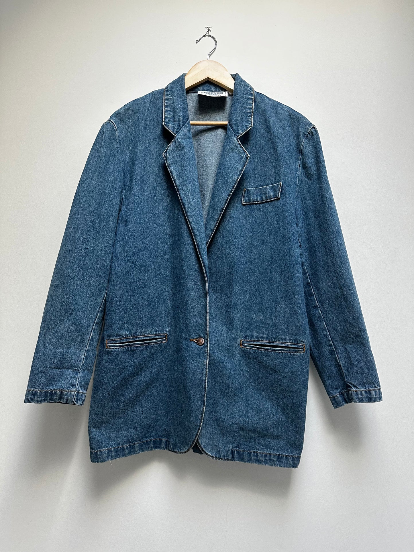 Vintage Jordache denim blazer