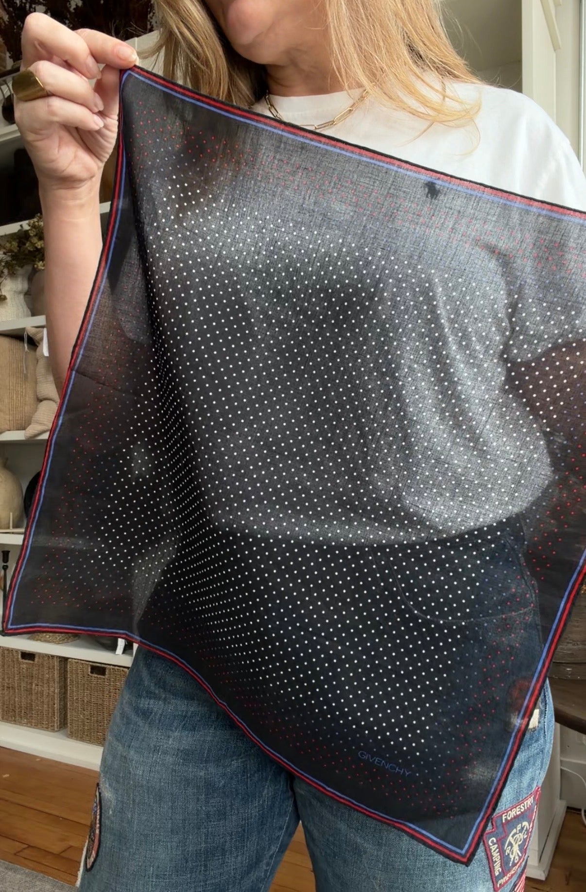 #4 Vintage Givenchy scarf