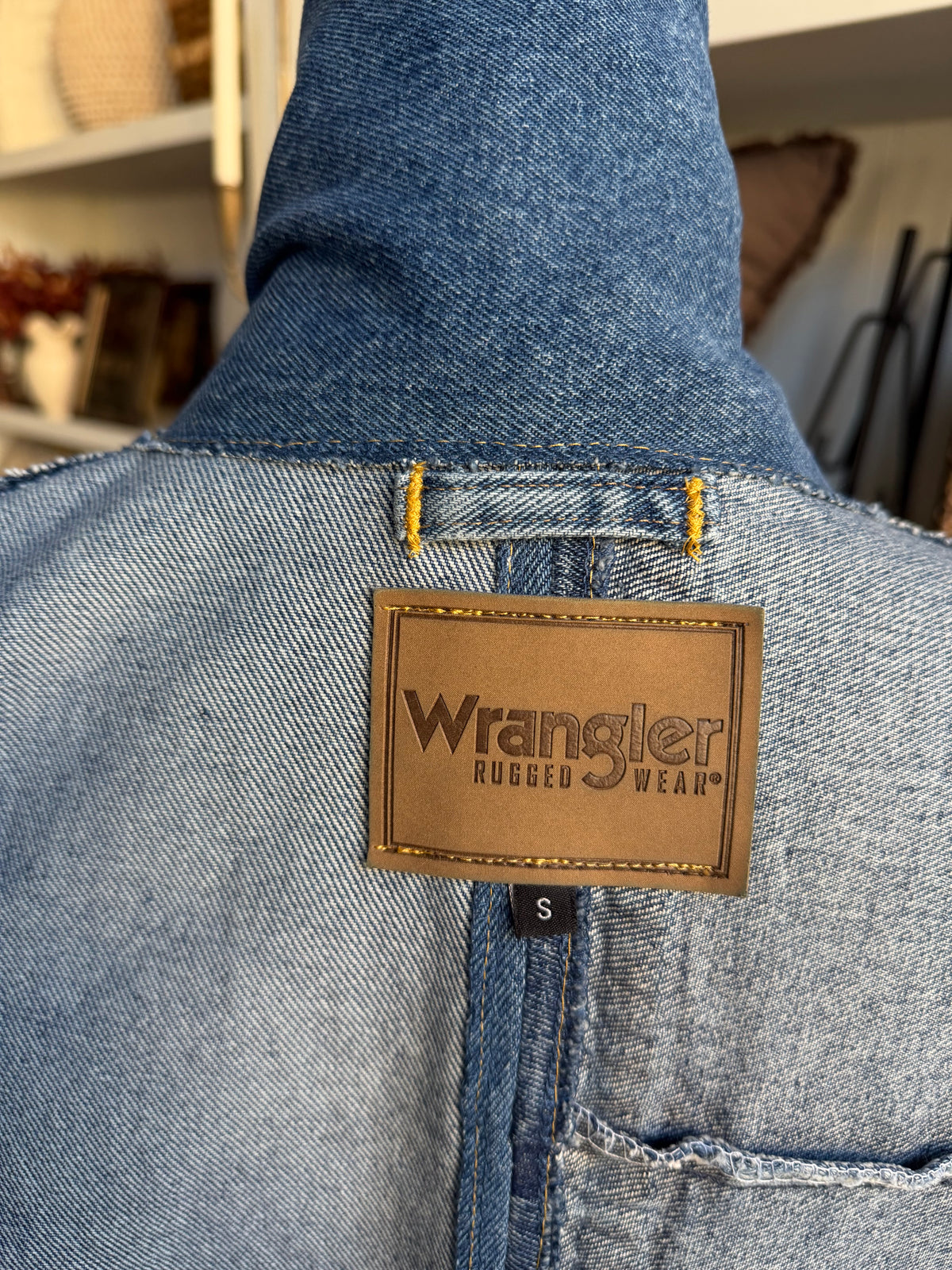 #4 Reworked denim trench. Size S