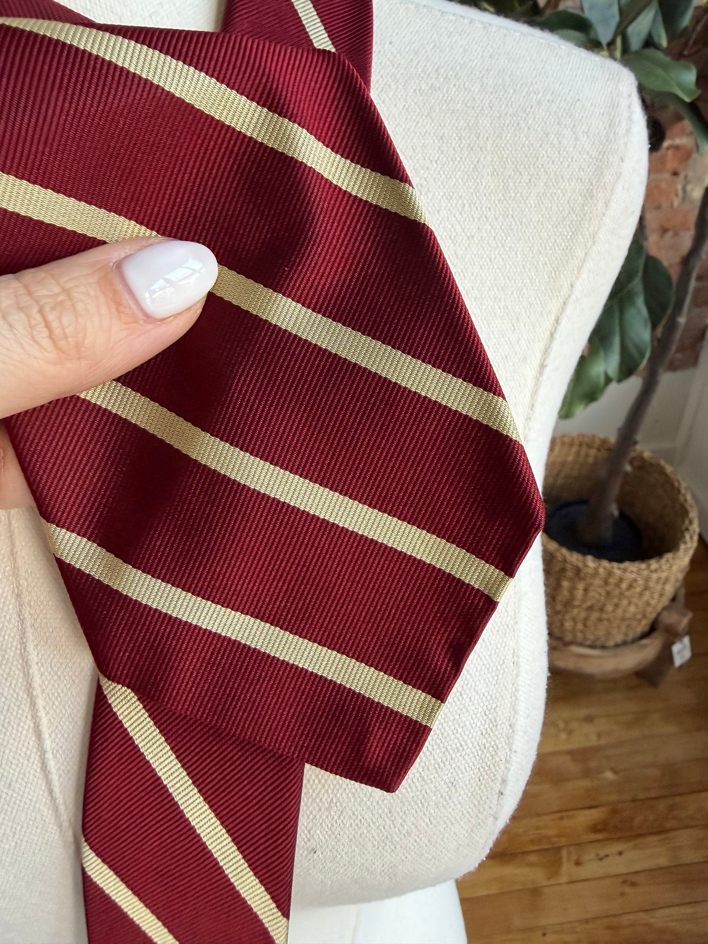 80s Brooks Brothers striped tie