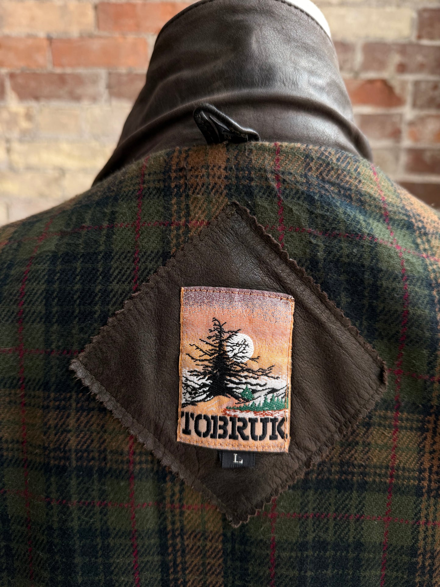 90s Tobruck leather bomber