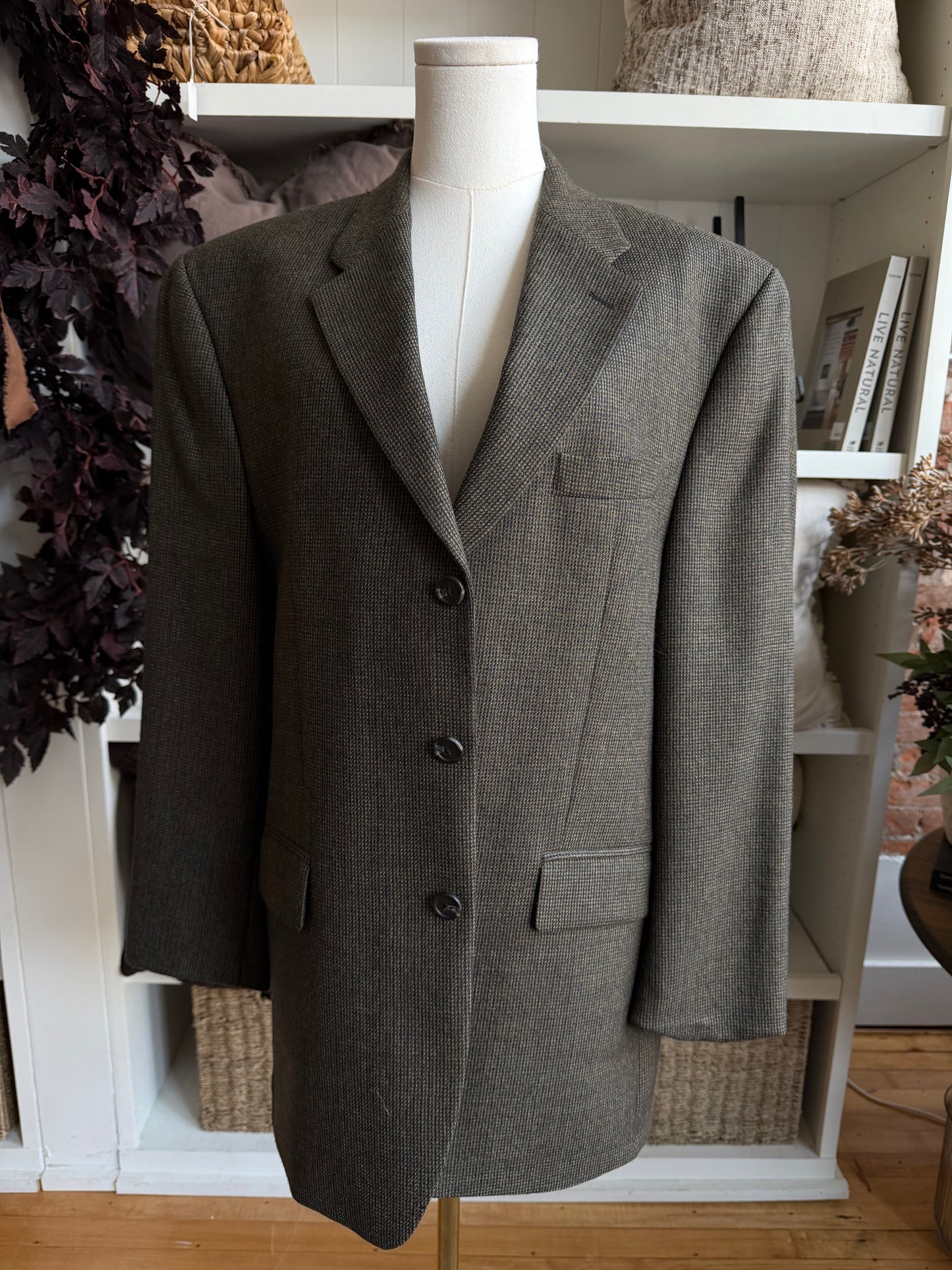 90s Lauren by Ralph Lauren wool blazer. Fits S-L
