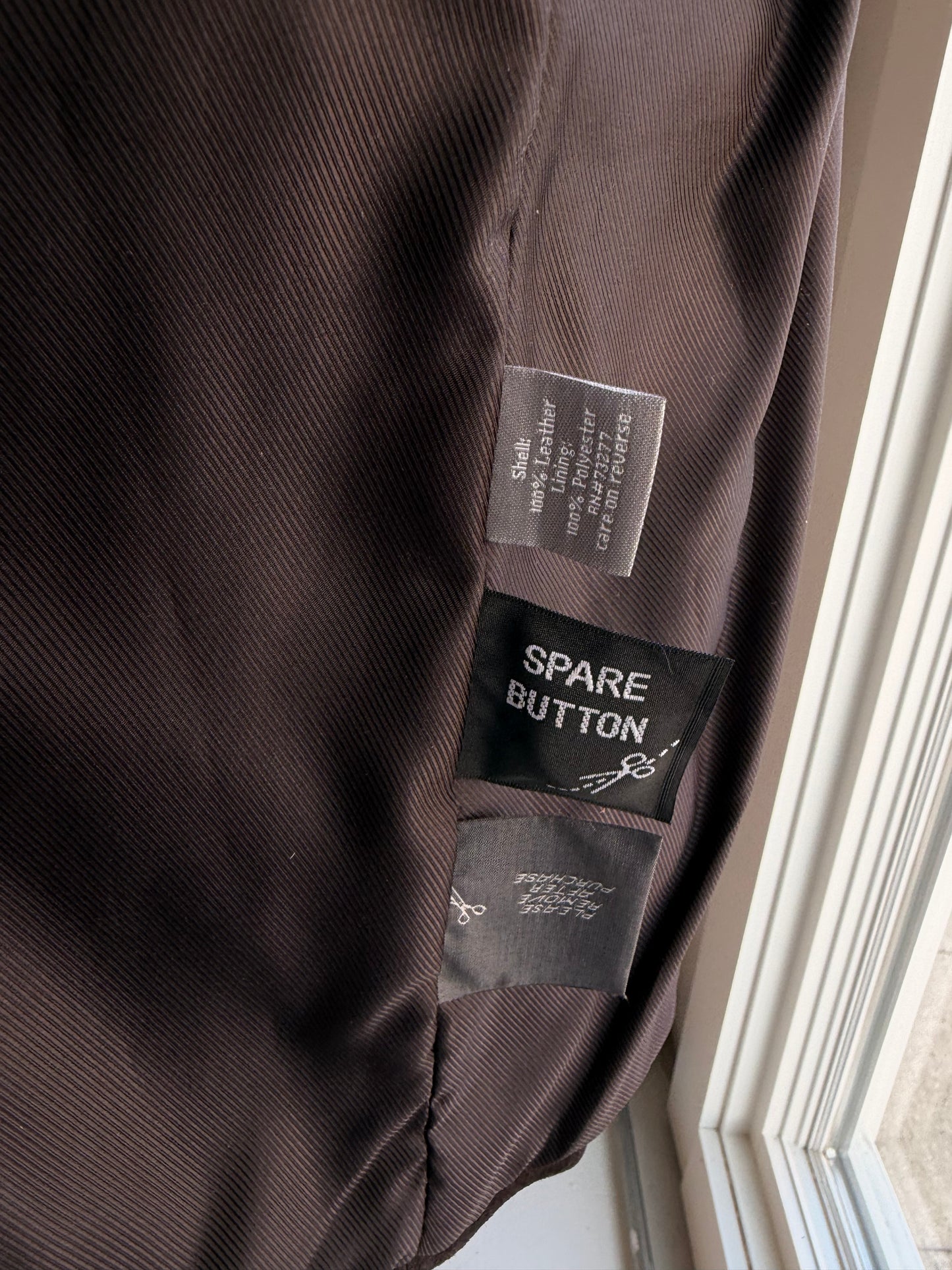 00s Apt 9 brown suede blazer