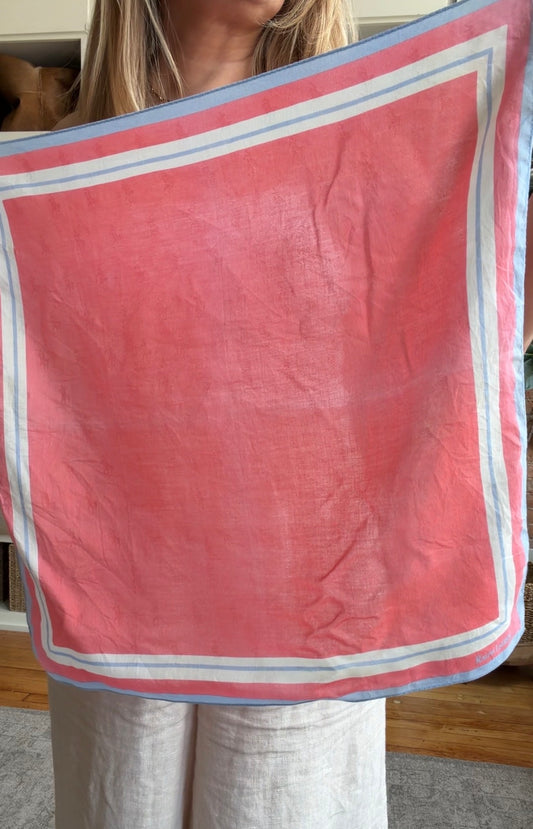 #7 Vintage Ralph Lauren cotton scarf