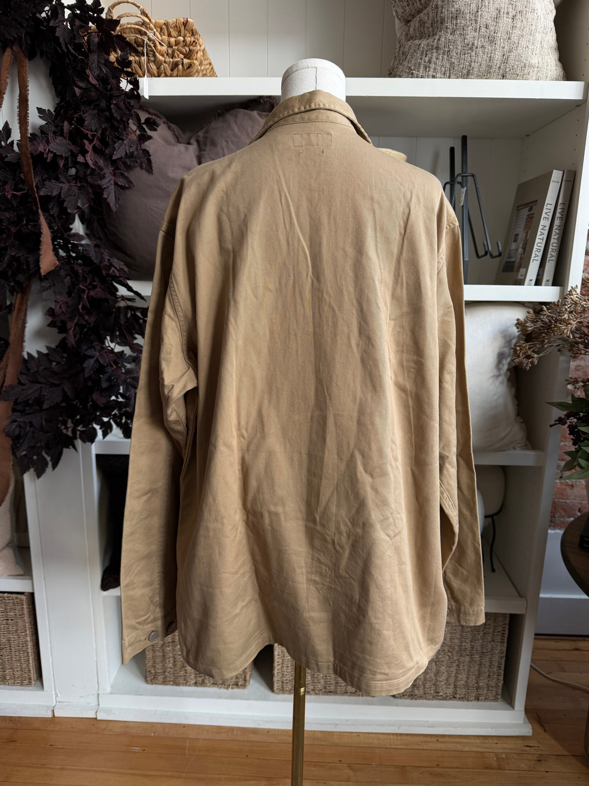 Polo Ralph Lauren light weight khaki barn coat. New with tags. Fits M-XL