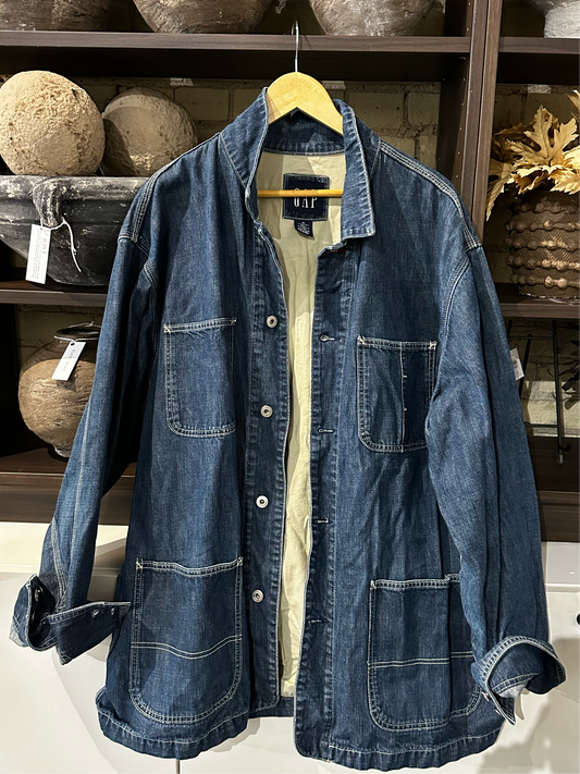 Vintage Gap denim chore coat