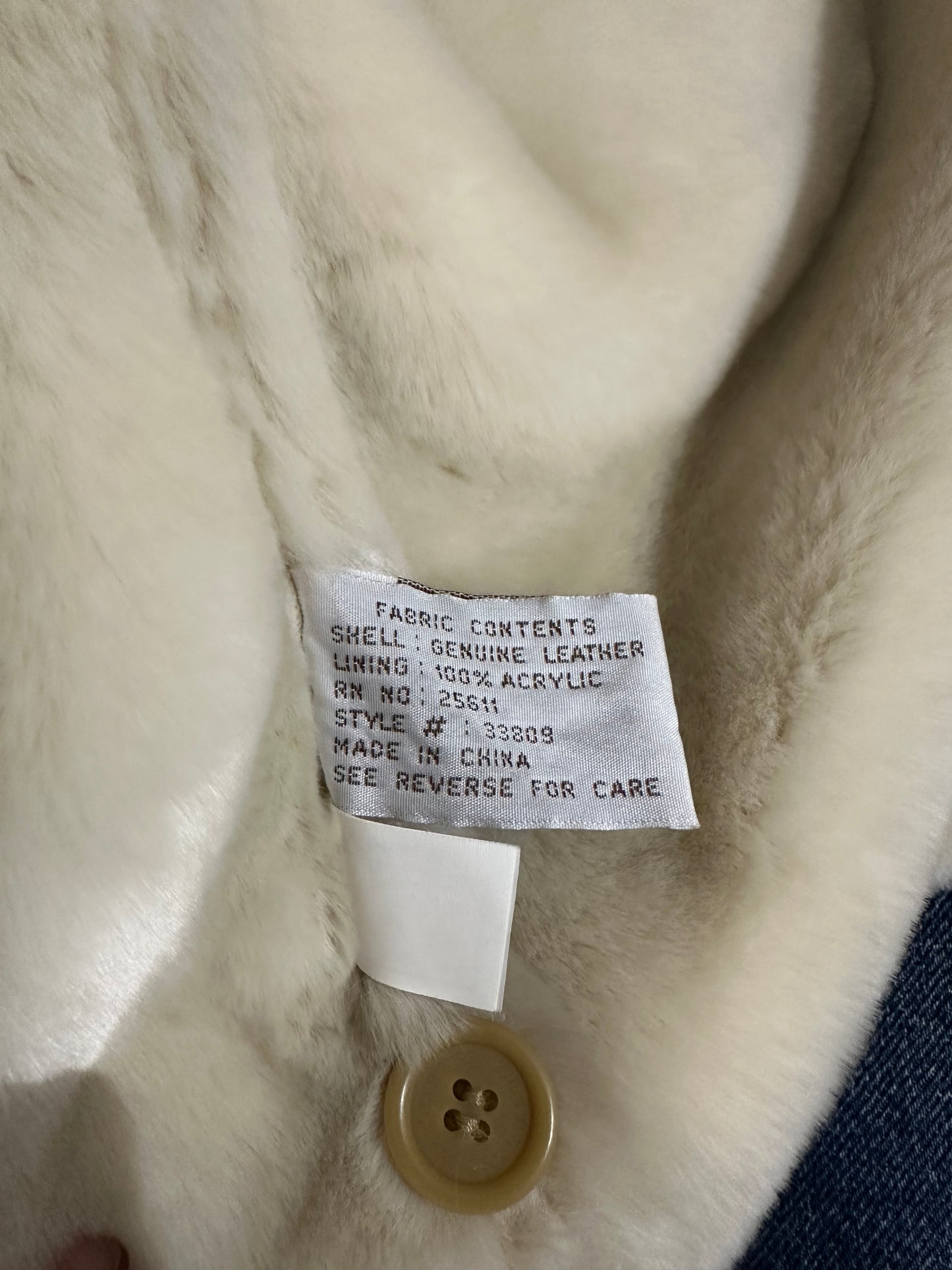 Vintage Jones NewYork Suede chore coat