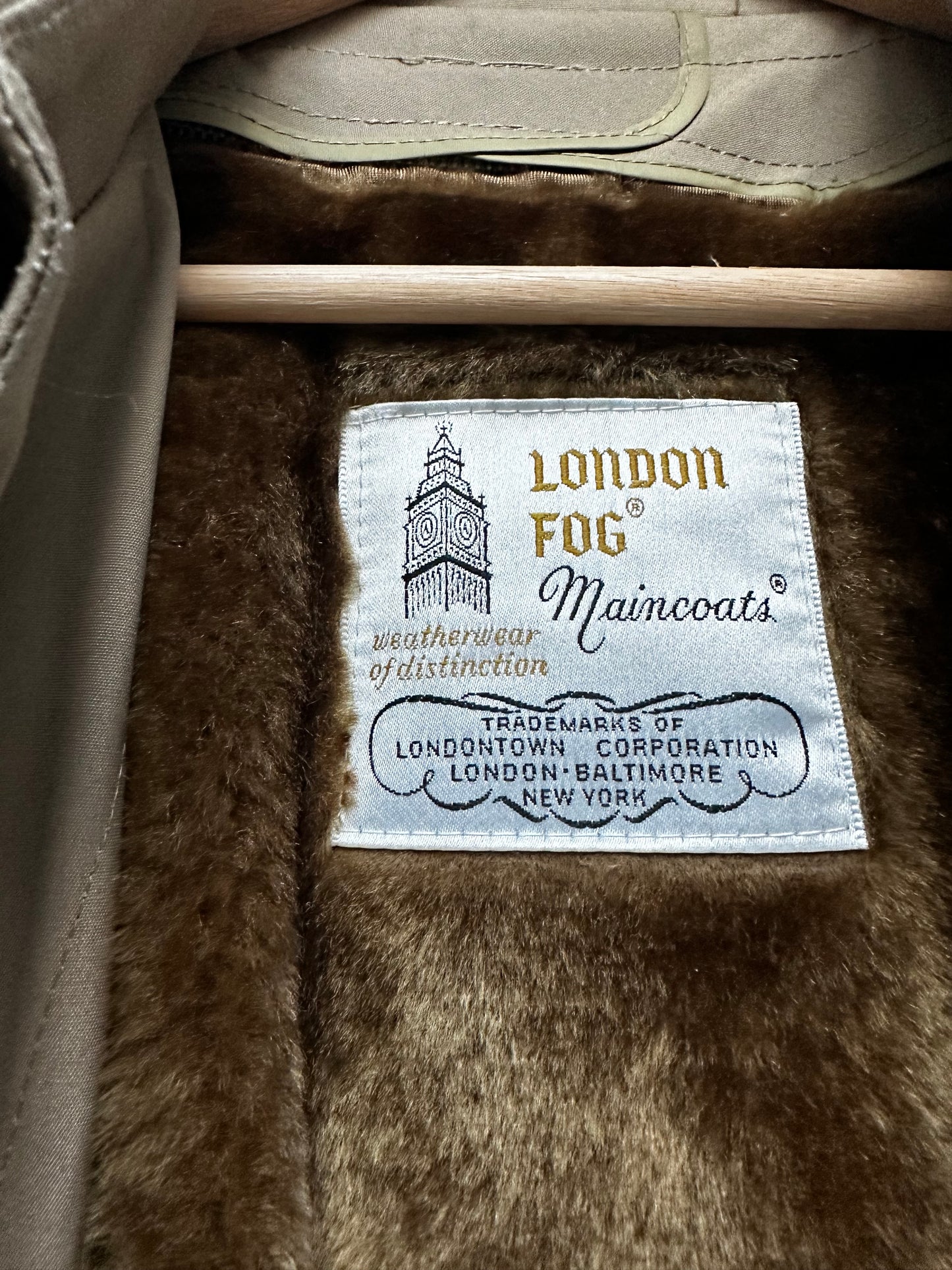 Vintage London Fog trench