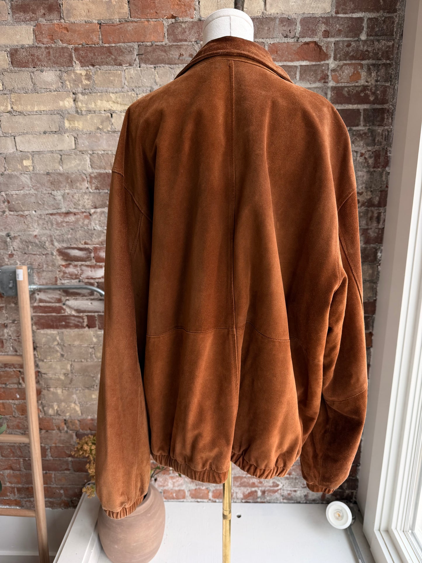 90s Field Gear suede bomber