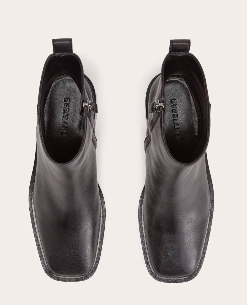 Everlane black leather City Boot in size 9.5
