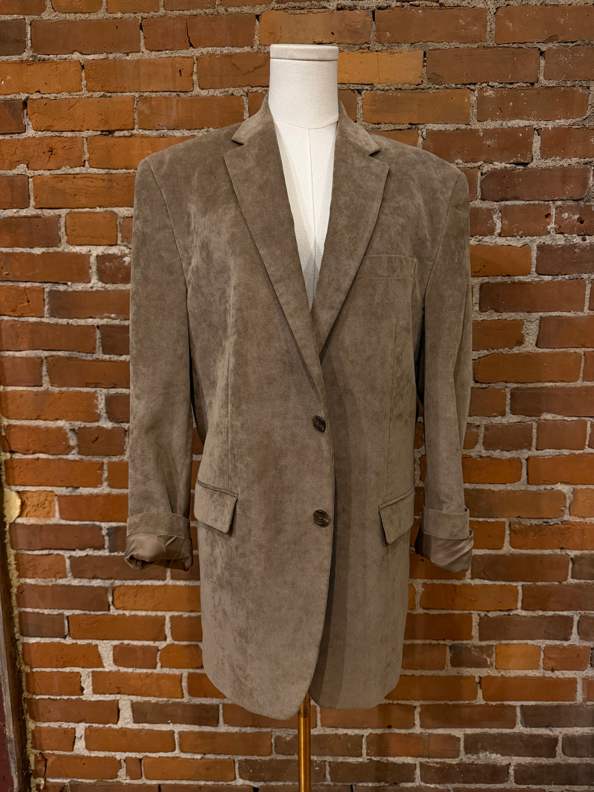 90s Lauren Ralph Lauren corduroy blazer. Fits S-L