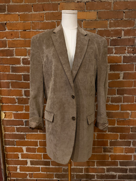90s Lauren Ralph Lauren corduroy blazer. Fits S-L