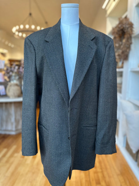 90s Resirva wool blazer. Made in Italy