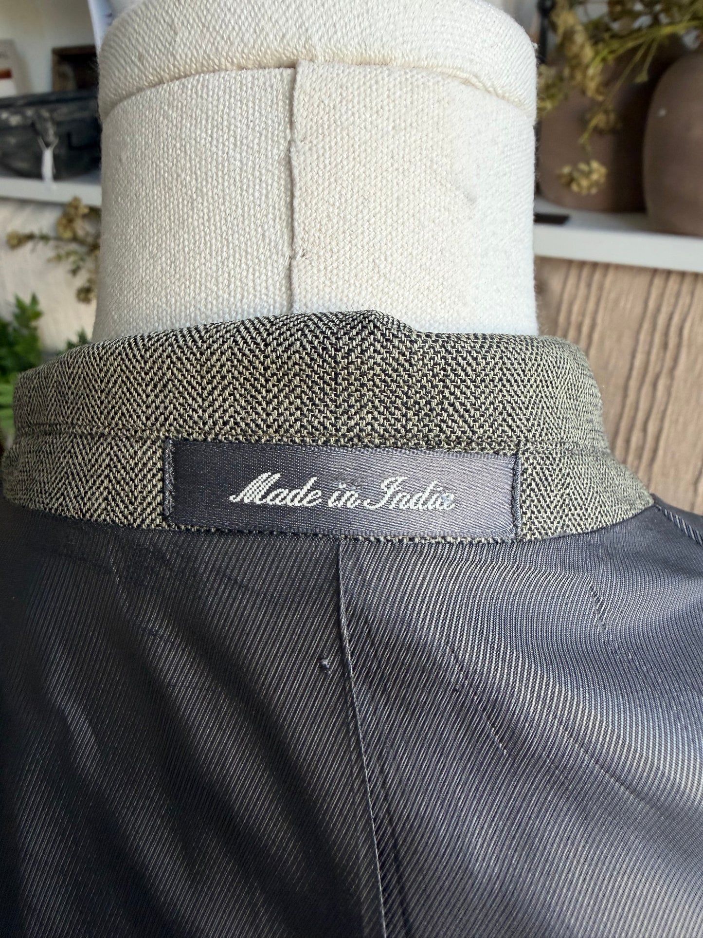 00s Oscar De La Renta lightweight wool blazer