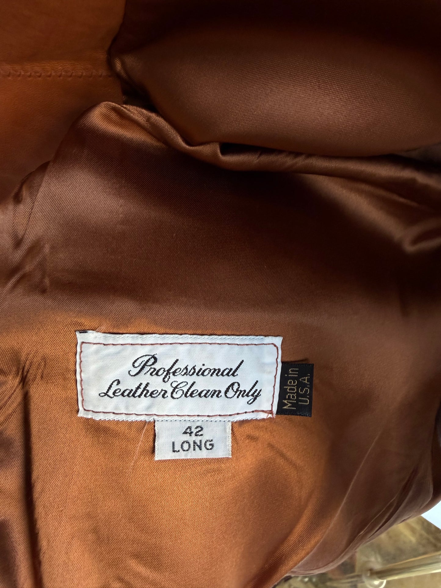 70s/80s London Fog leather blazer. Made in the USA