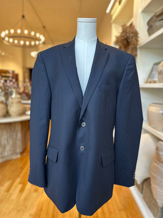90s Joe by Joseph Abboud navy wool blazer