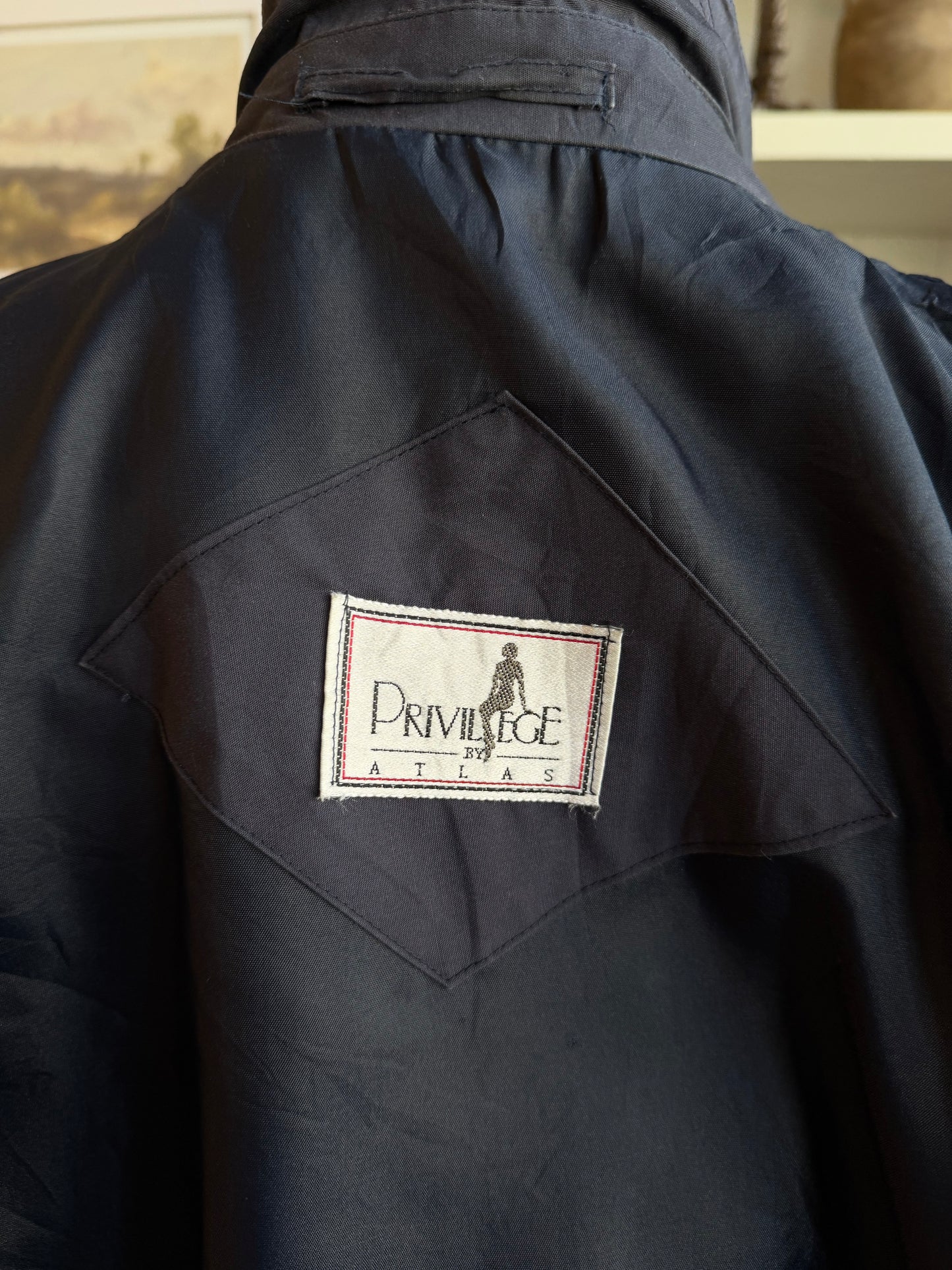 80s Privilege Atlas by Nino navy A line trench  #14