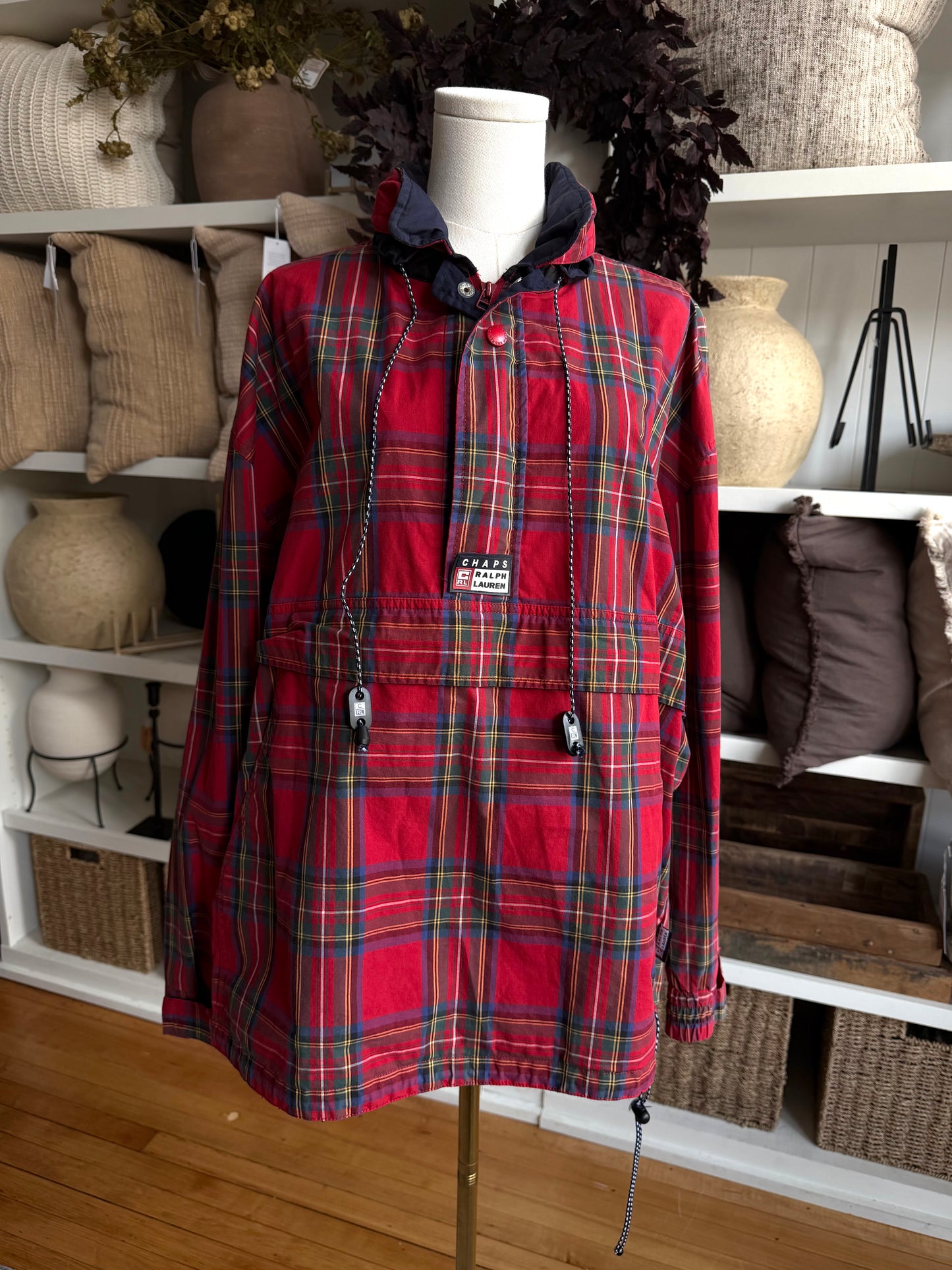 90s Chaps Ralph Lauren Anorak windbreaker. Fits M-XL