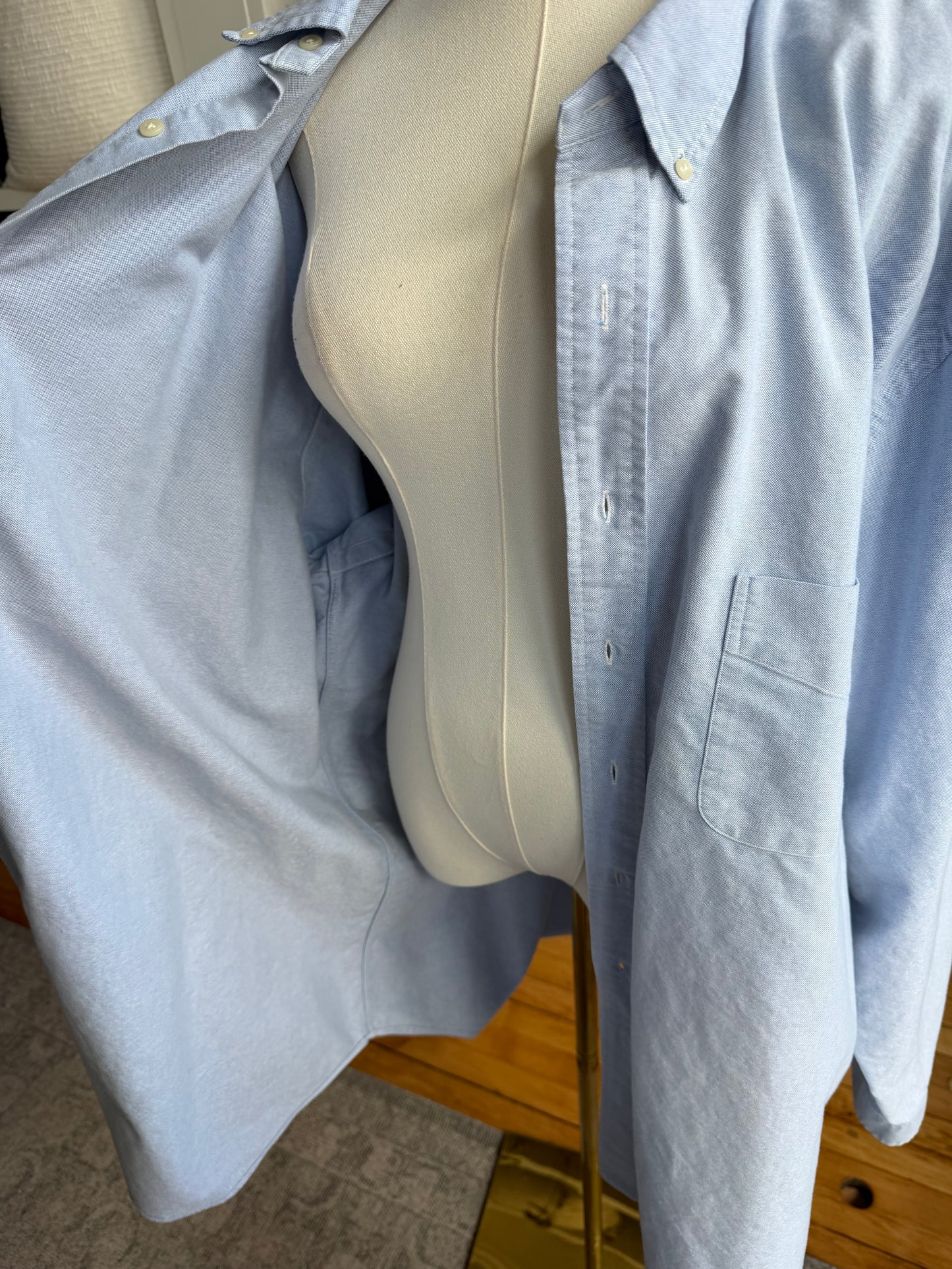 90s Ralph Lauren blue oxford button down