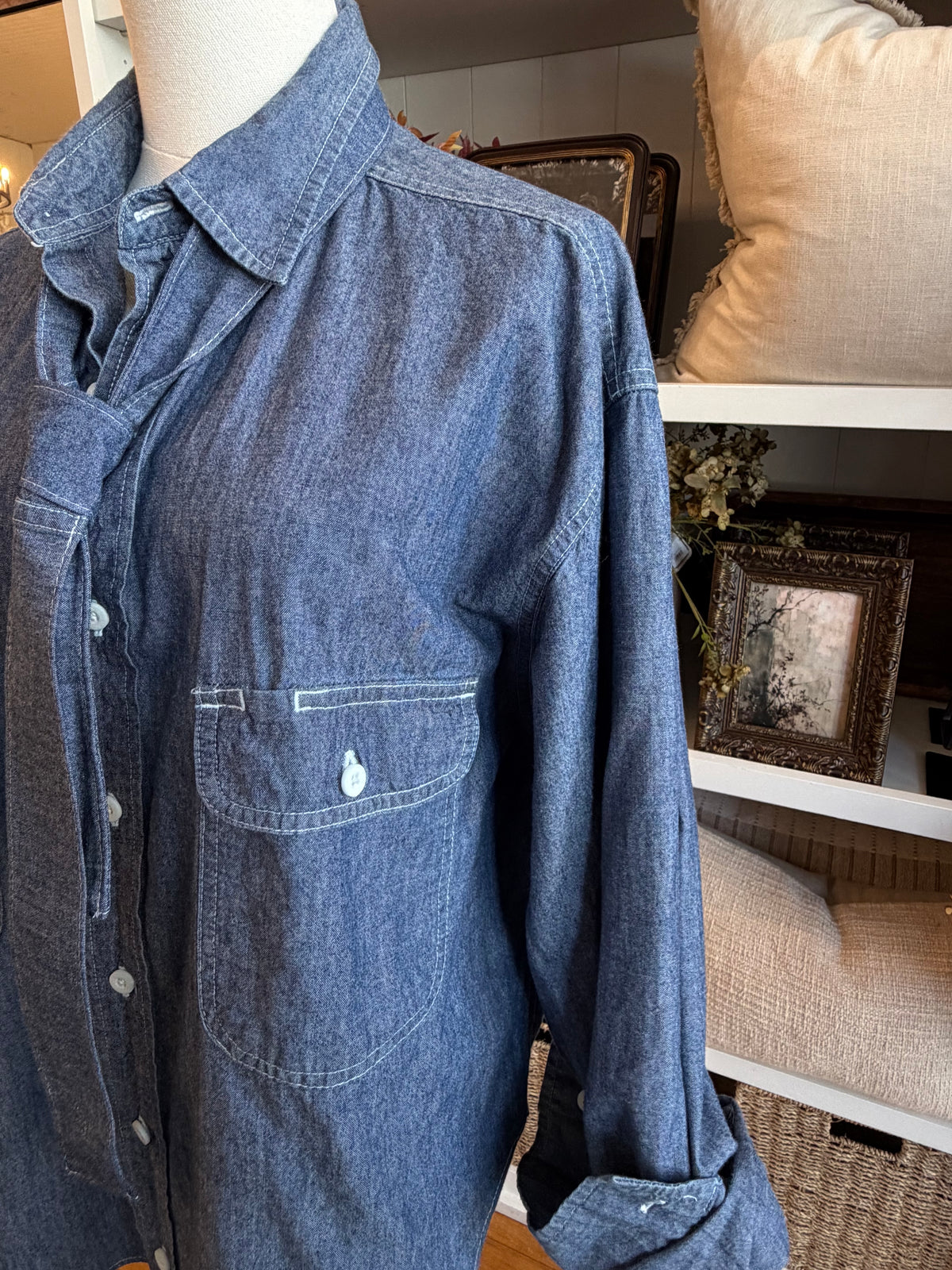 #13 Reworked button down. Fits M-XL