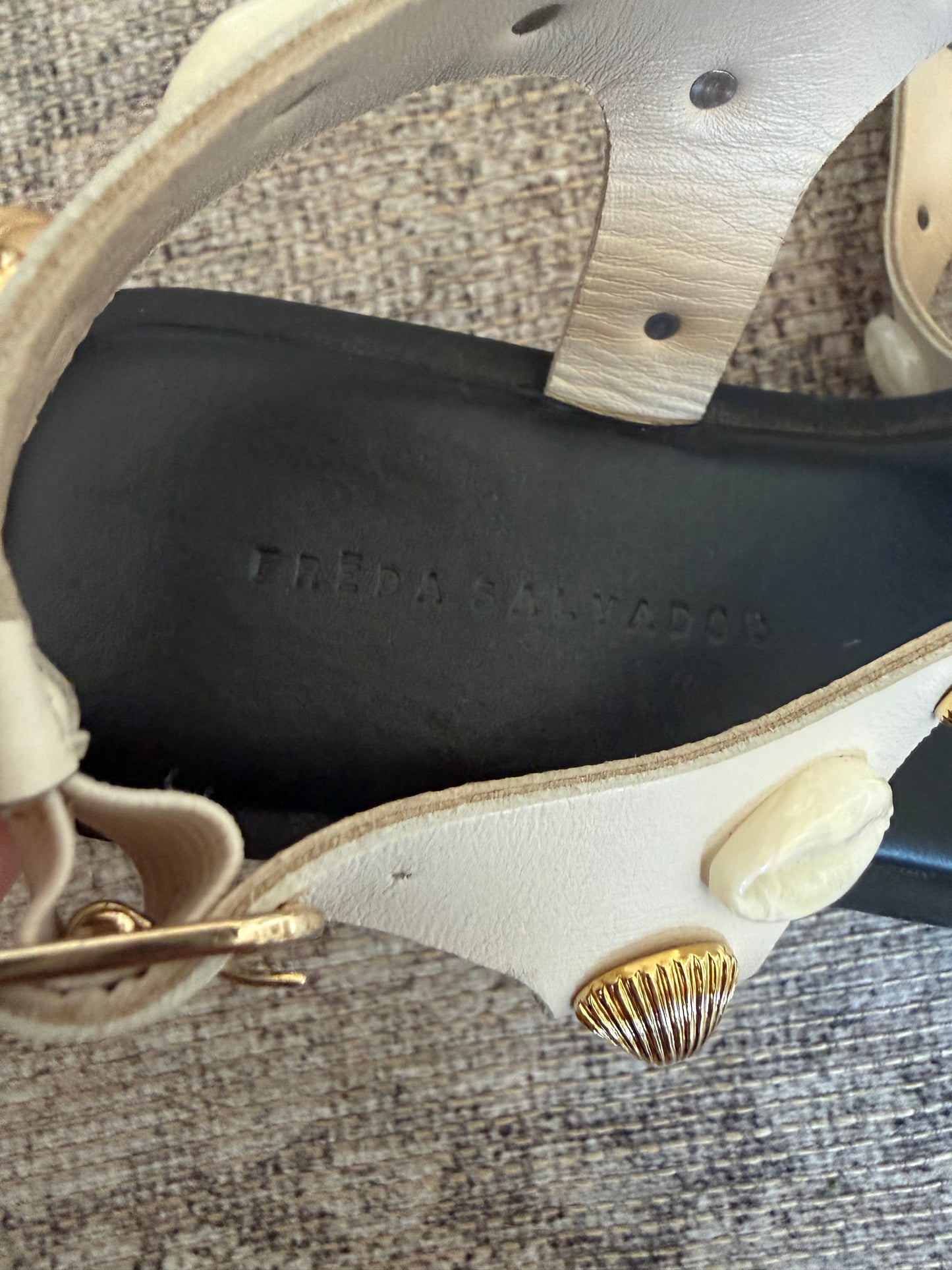 Freda Salvador Paxton sandal. Size 9. Worn a few times. Excellent condition