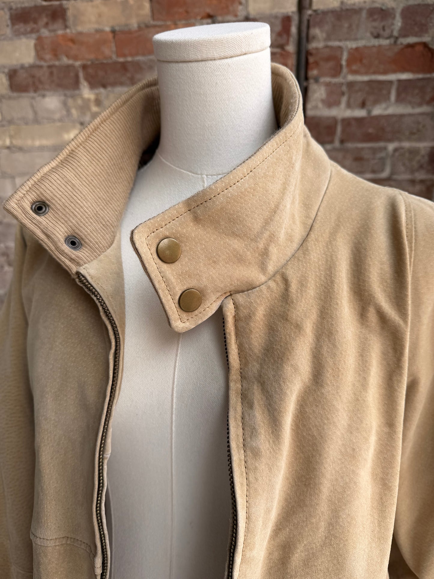 90s Duke suede bomber
