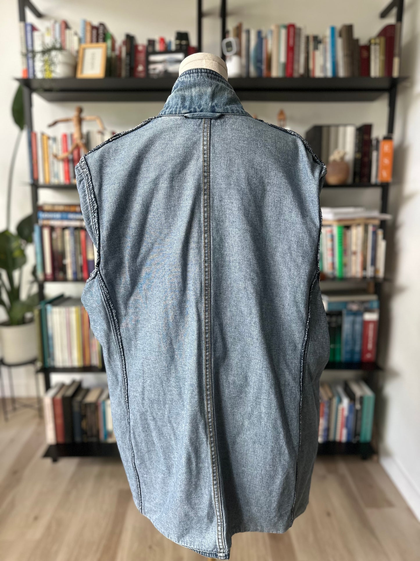 90s denim blazer (no brand)