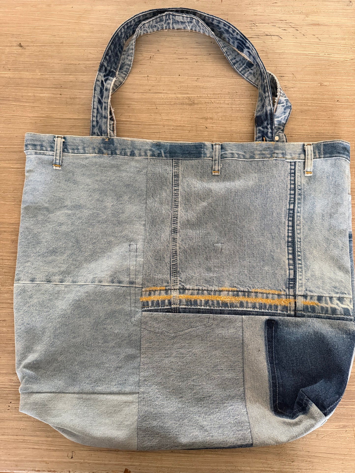 #1 Large Reworked tote
