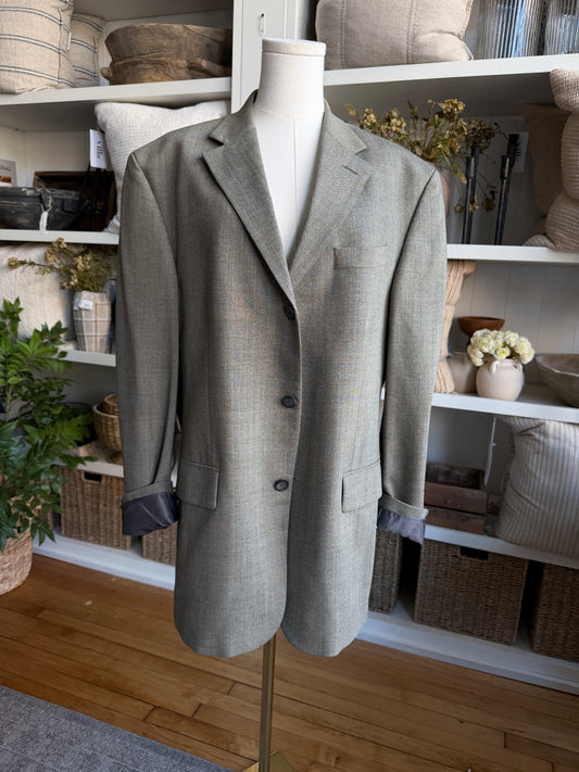 00s Oscar De La Renta lightweight wool blazer