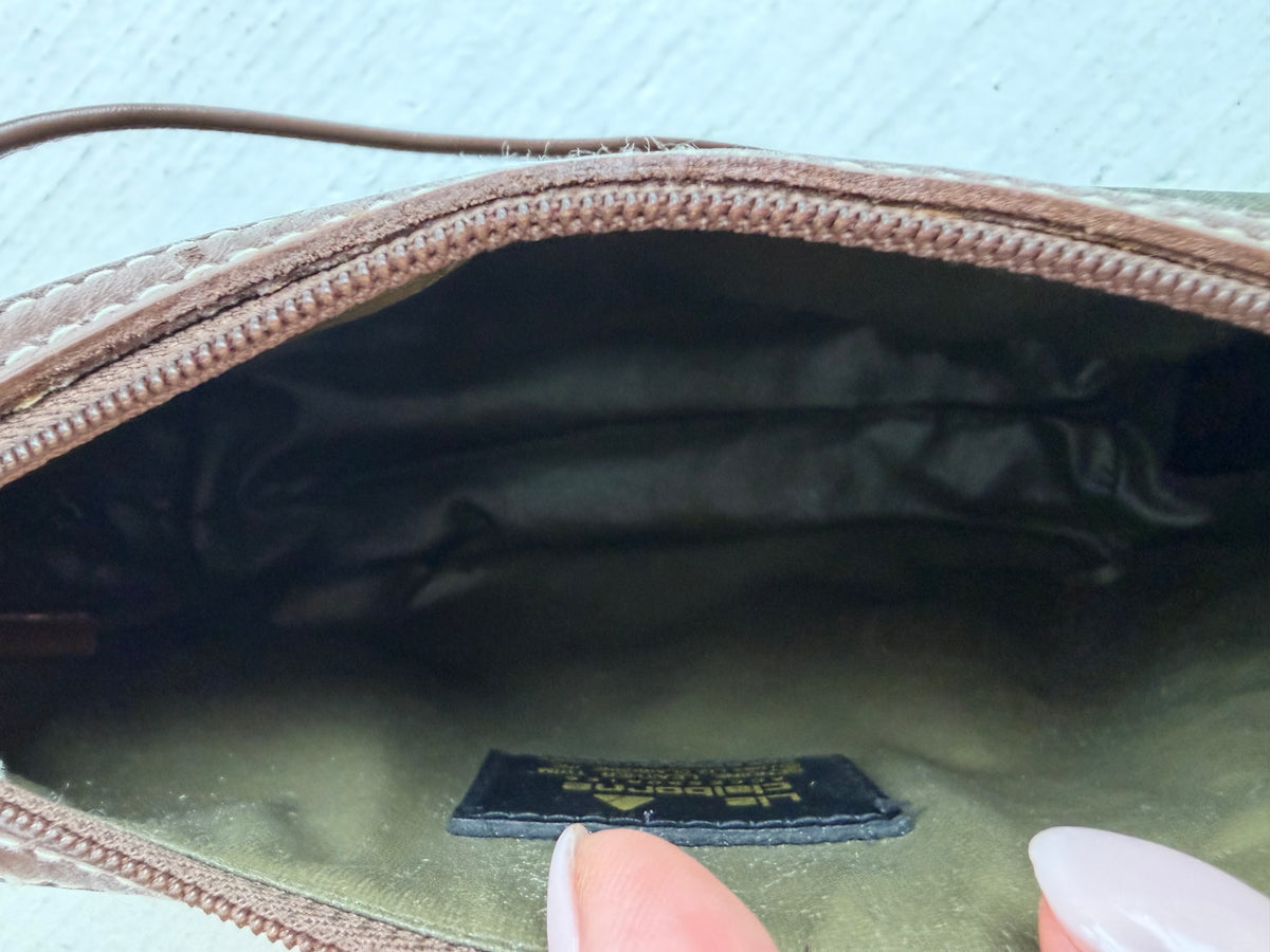 80s Liz Claiborne green crossbody