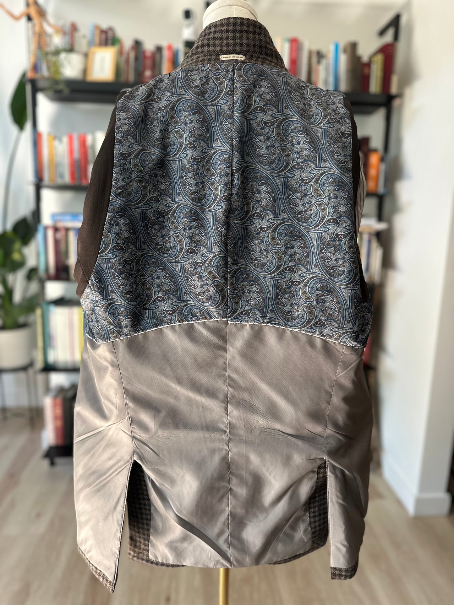 90s Joe by Joseph Abboud plaid wool blazer