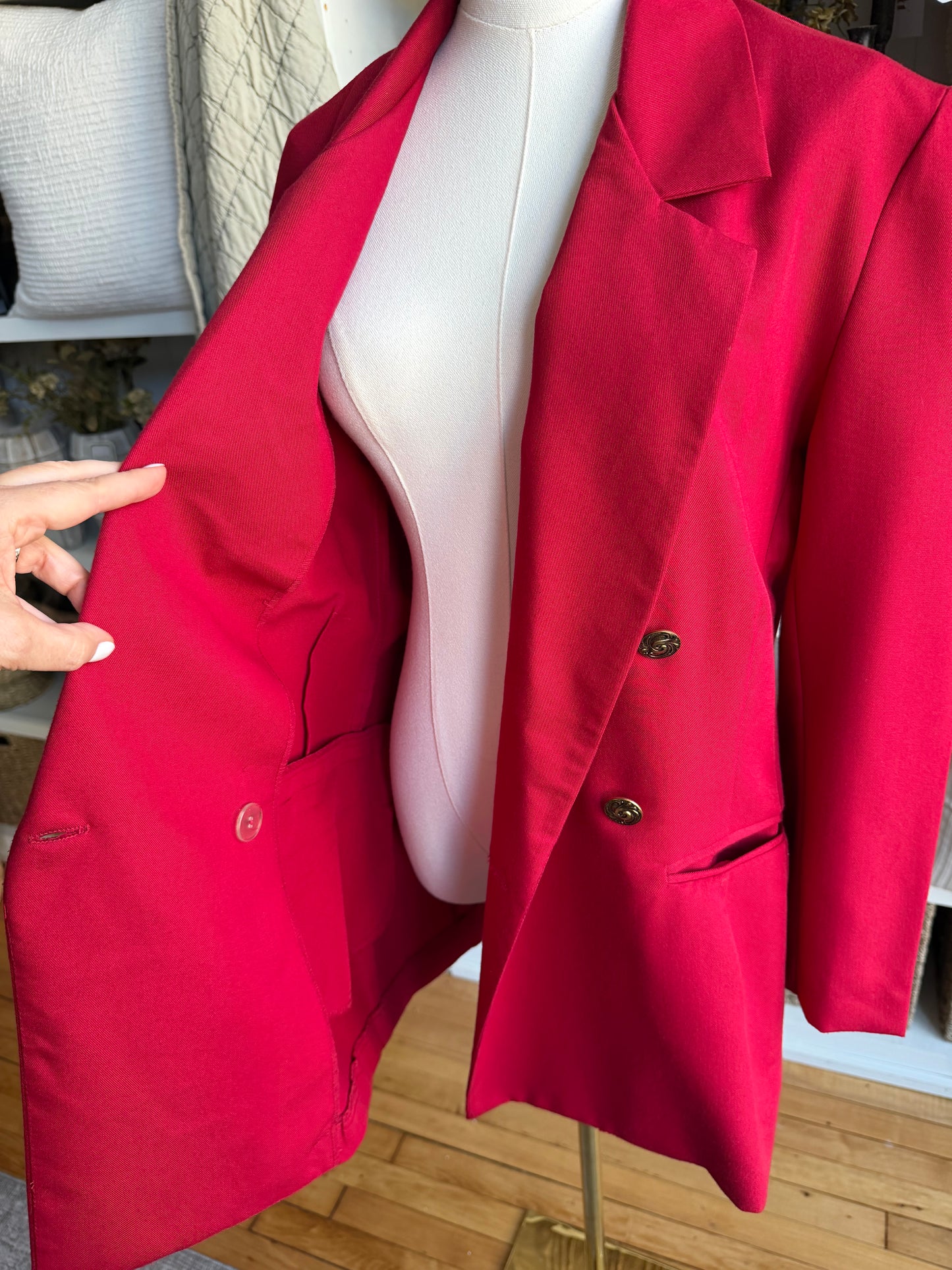 80s Sellecca red light weight blazer. Made in the USA
