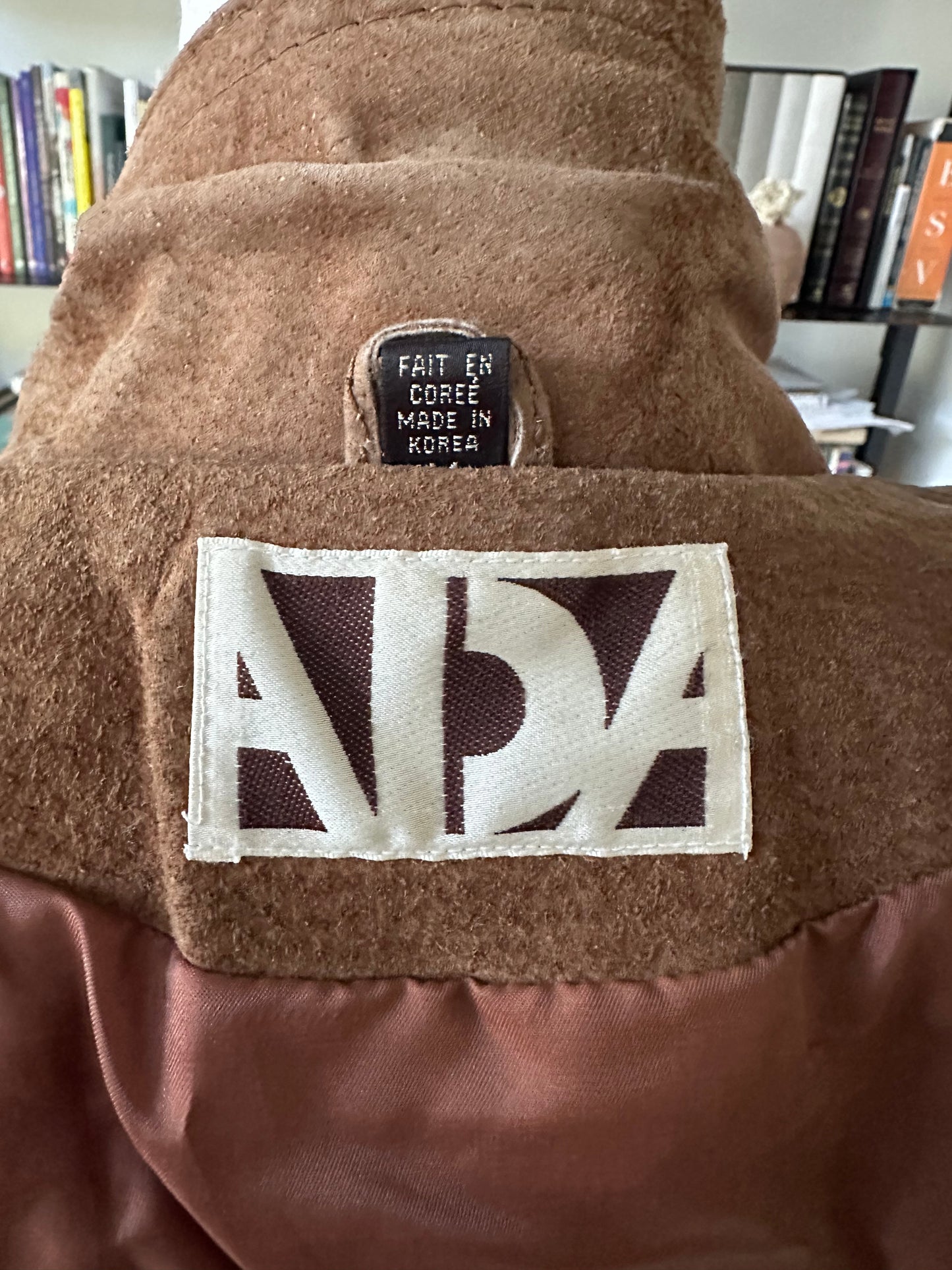 80s/90s Ada suede fringe jacket. Made in Korea