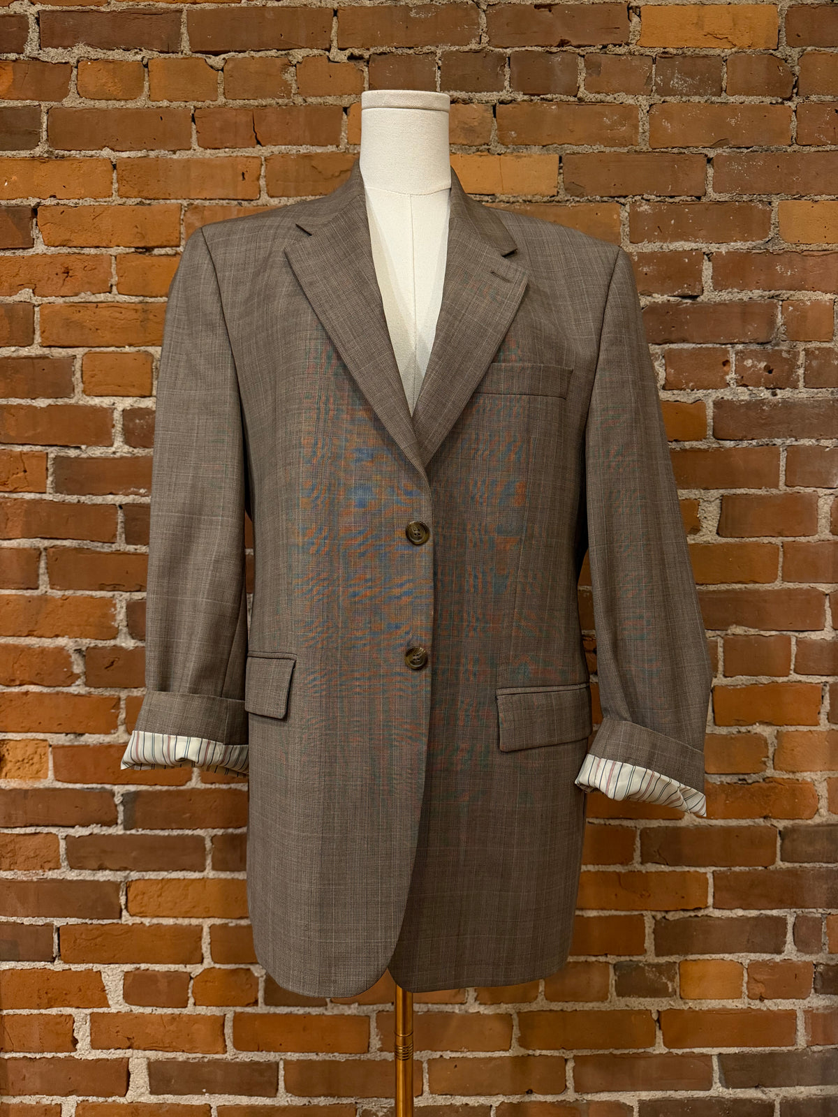 90s Lauren Ralph Laure light weight wool blazer. Made in Canada. Fits S-L