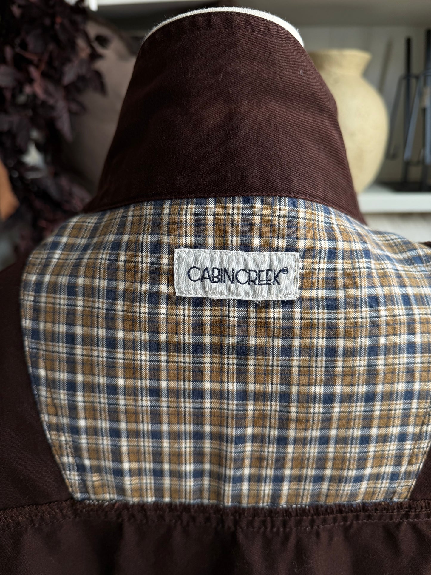 90s Cabin Creek brown chore cost. Fits M-XL