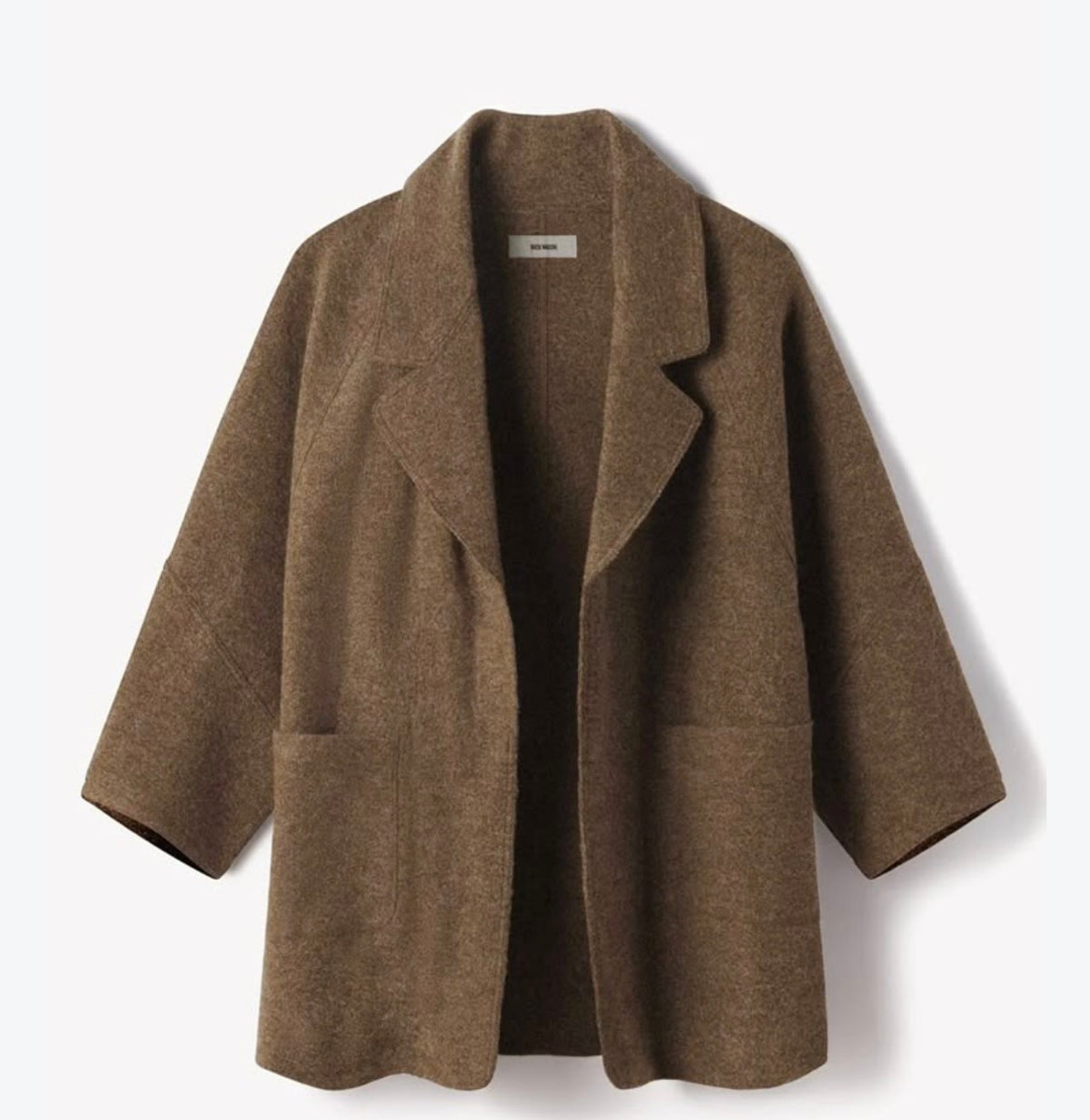 Buck Mason felted wool blanket coat. Size XS