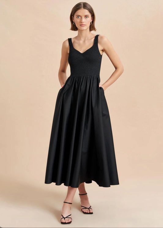 La Ligne Cruz dress in black. Size medium