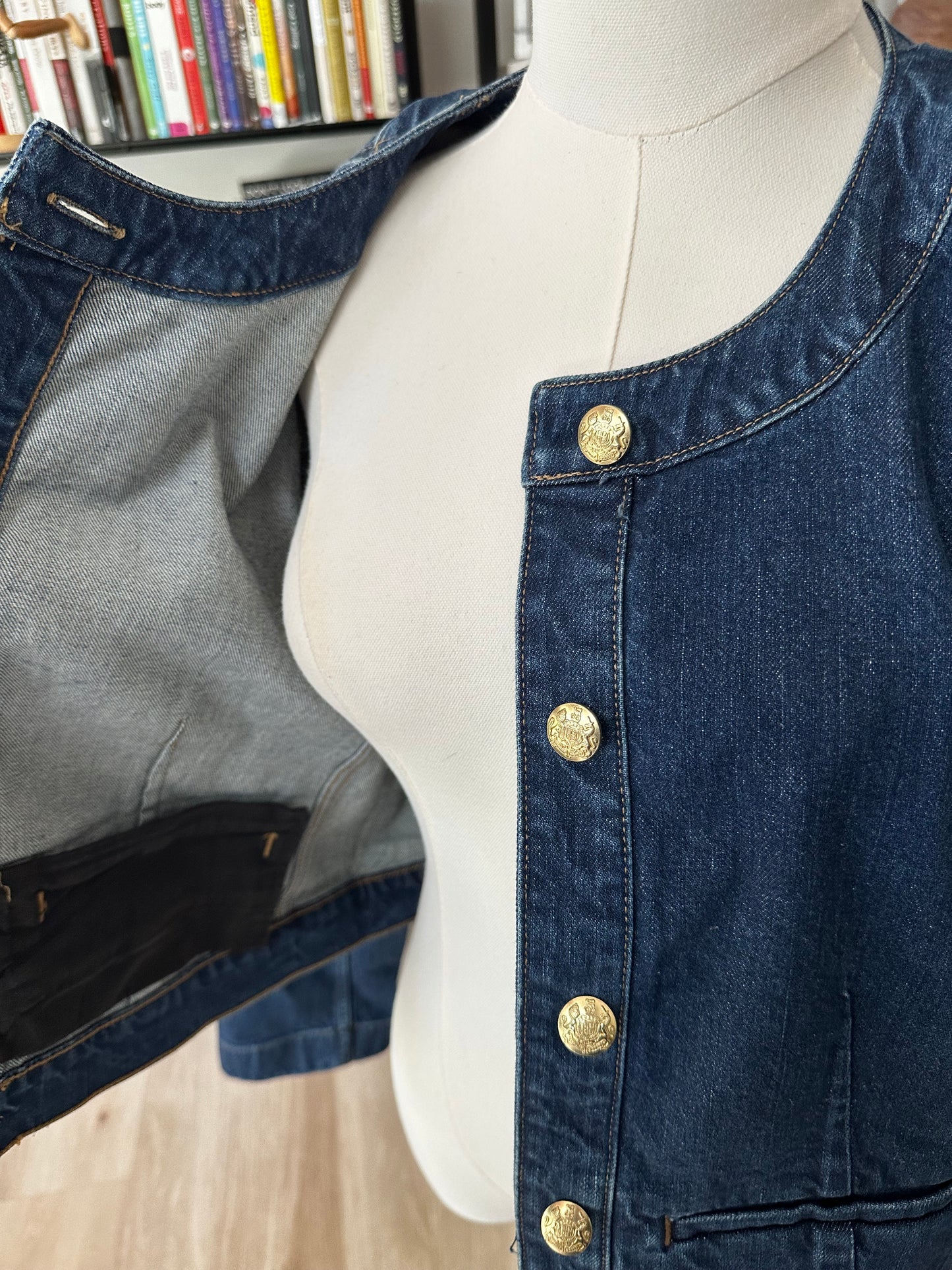 JCrew Factory denim lady jacket. NWT. Size 10