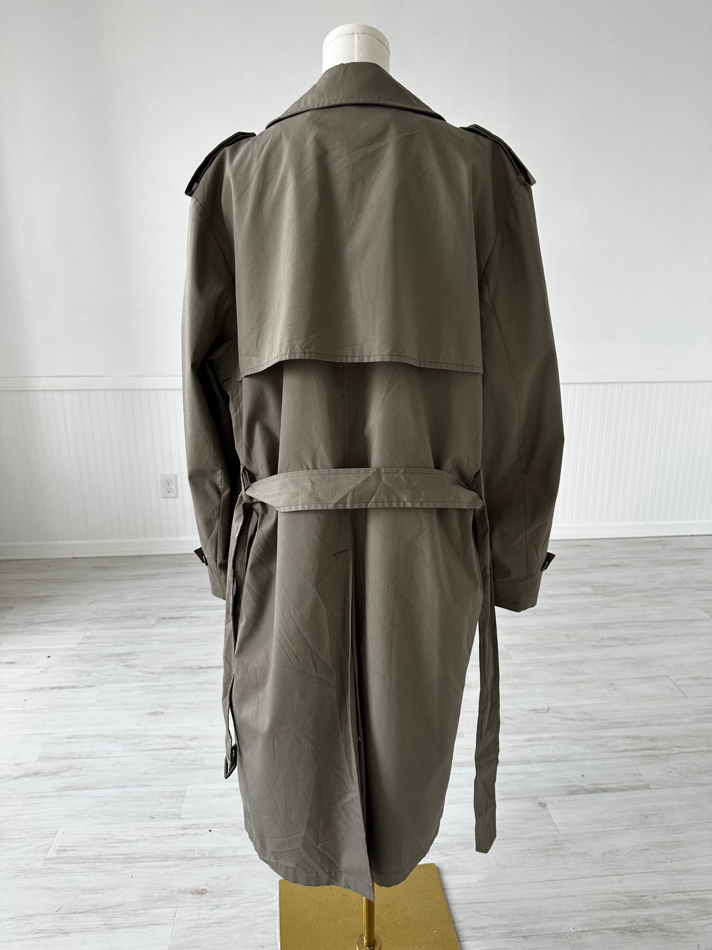 90s London Fog trench. Made in the USA