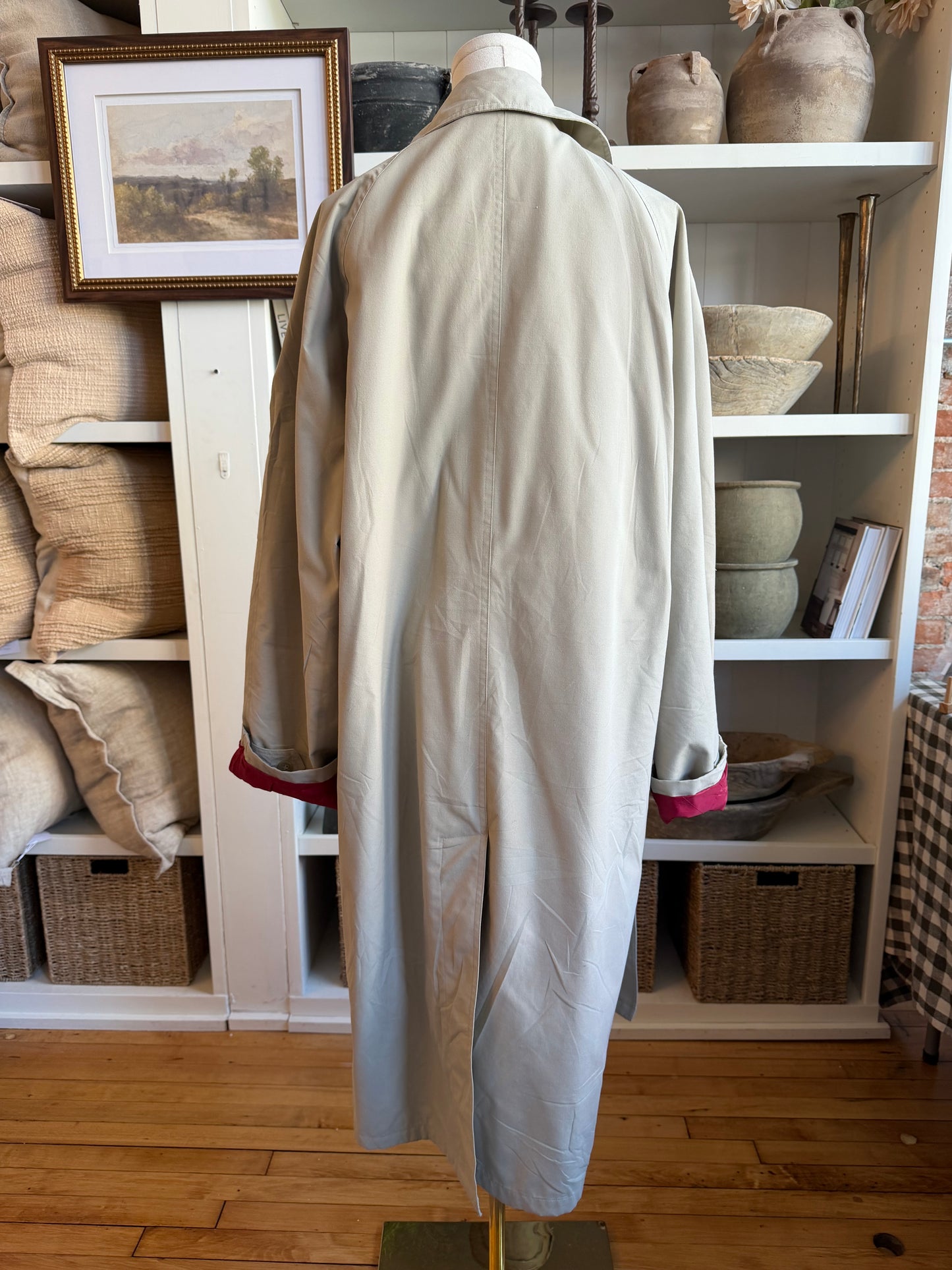 Vintage insulated trench #3