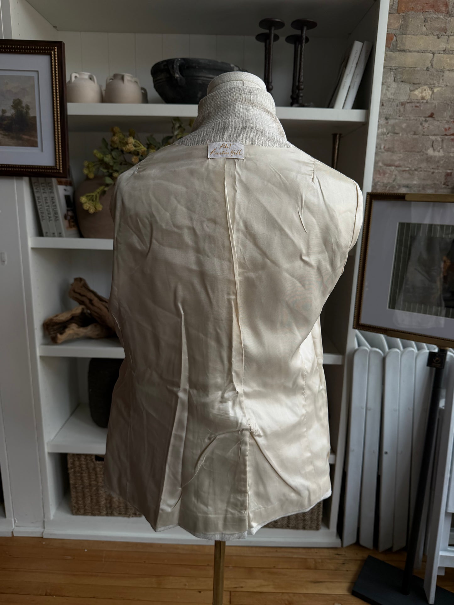 Vintage Austin Hill linen blazer