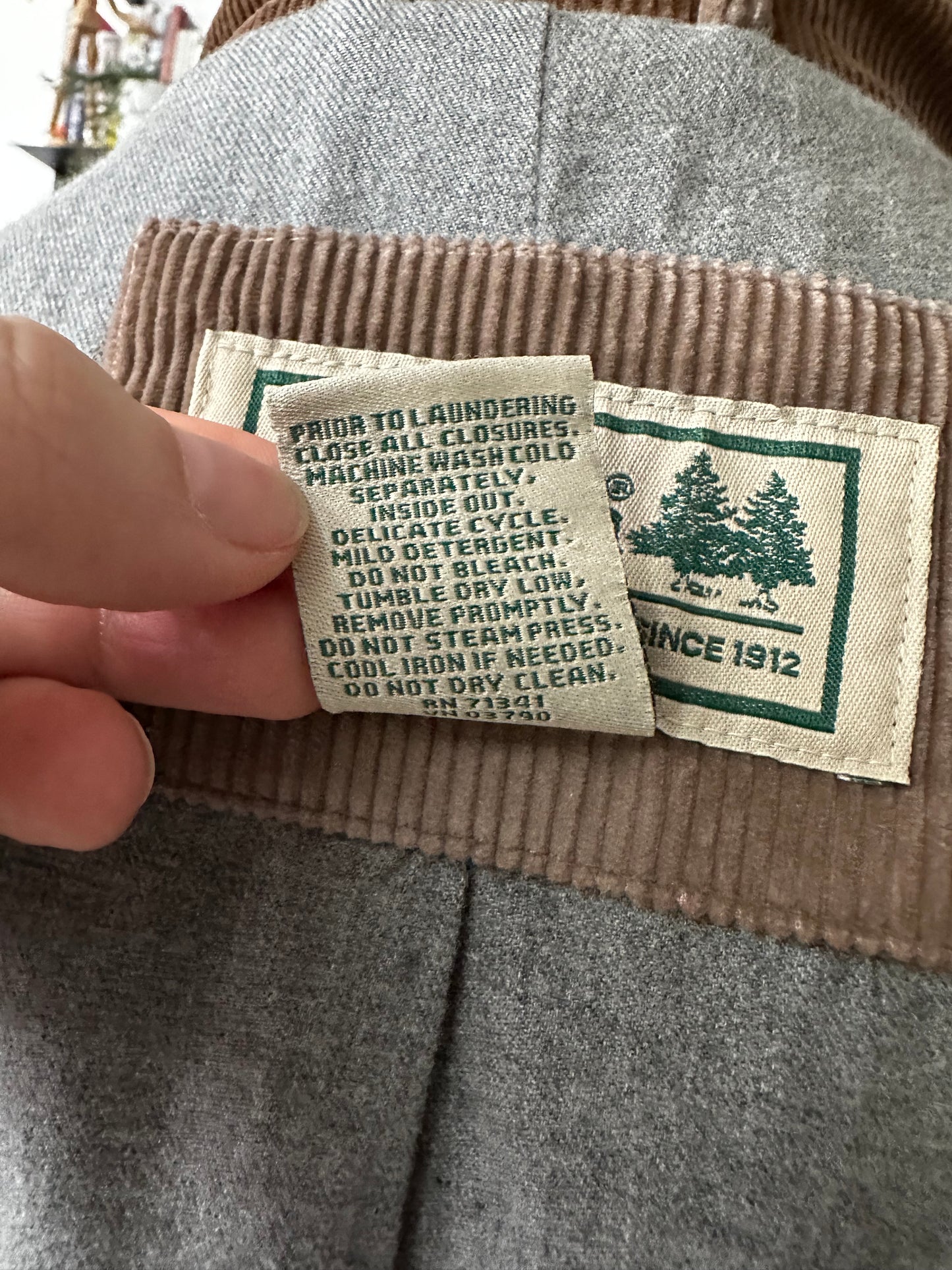 90s LL Bean corduroy barn coat