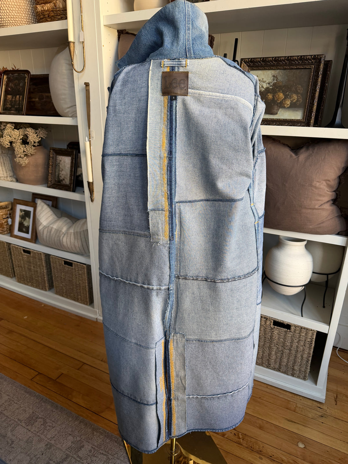#3 Reworked denim trench. Size S
