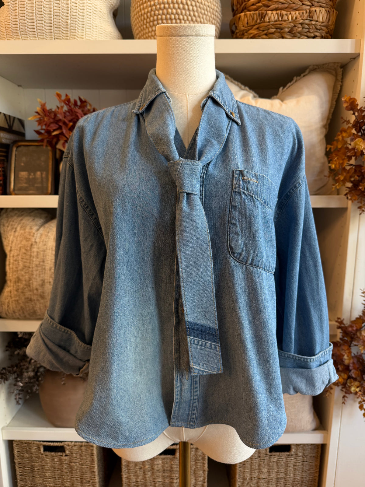 #6 Reworked button down. Fits XS-M petite