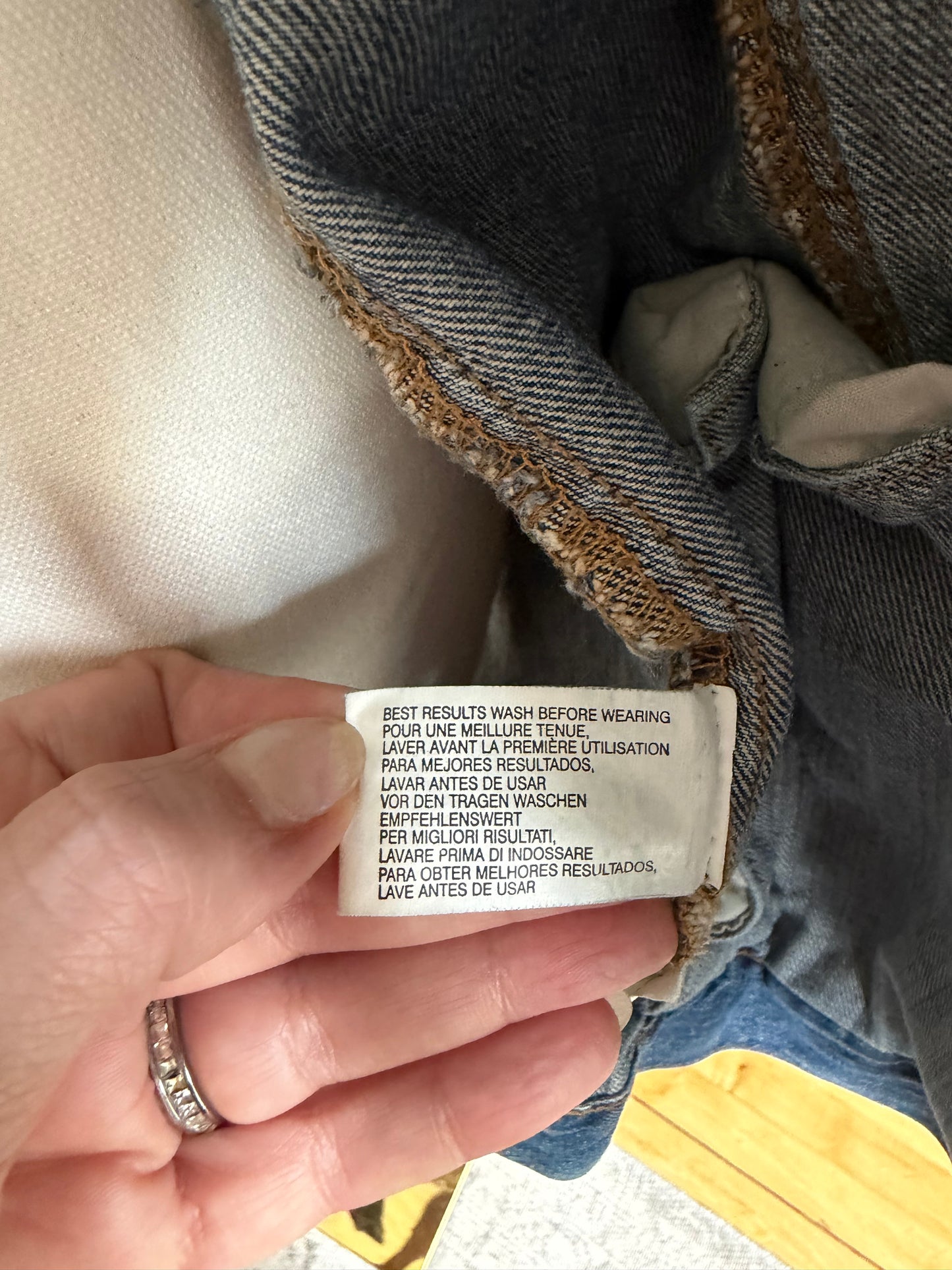 90s Chaps Ralph Lauren denim jacket. Fits M-XL