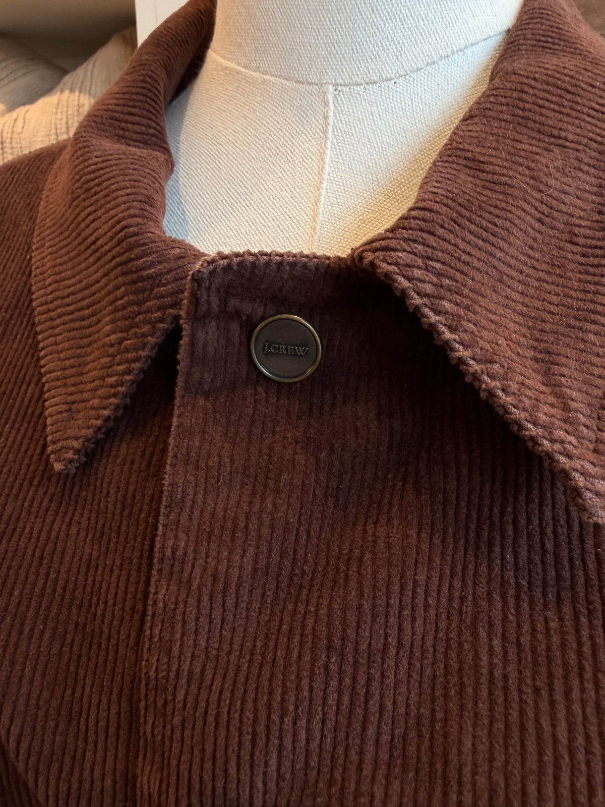 JCrew cropped corduroy barn jacket. Size L