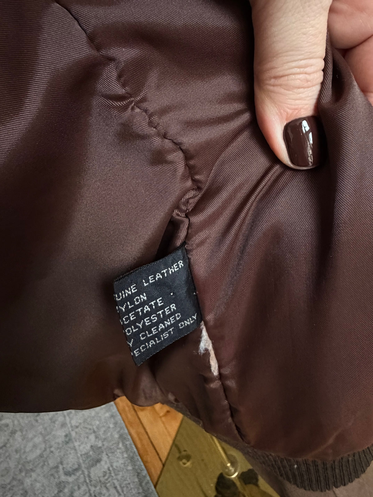 90s Beyond leather bomber. Fits XS-M petite