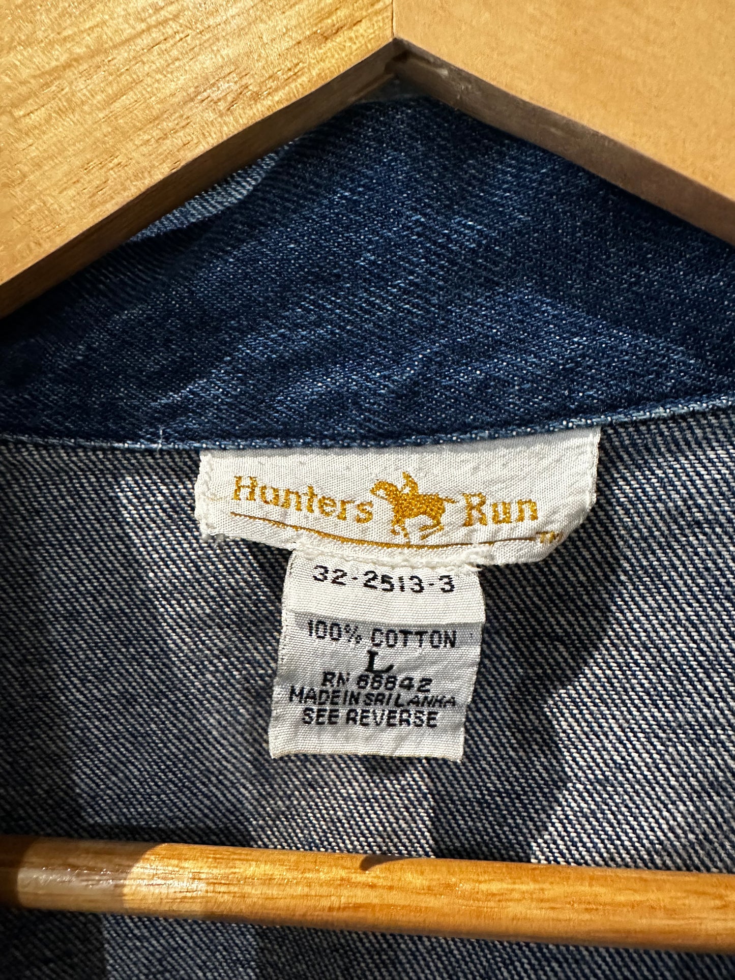 Vintage Hunter’s Run denim blazer