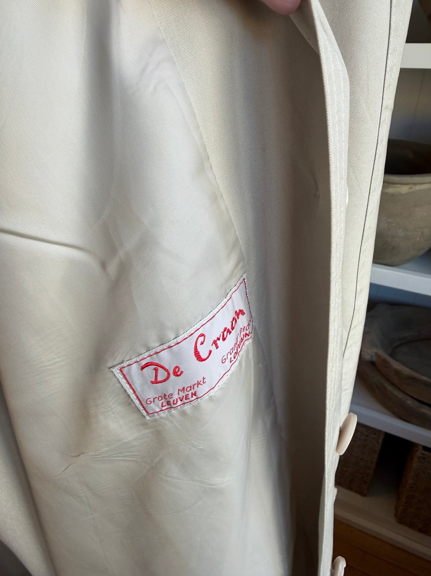 Vintage De Craan trench #2