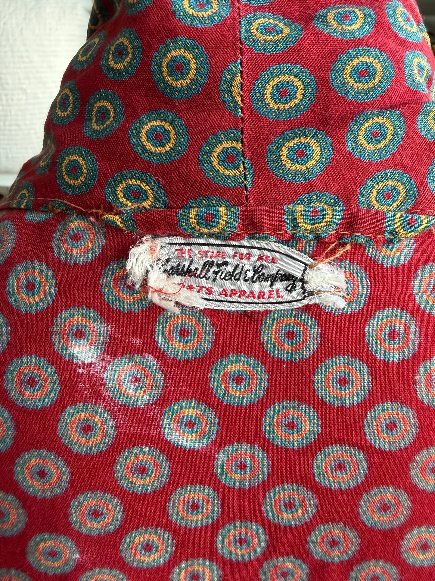 80s Marshall Field’s company cotton robe